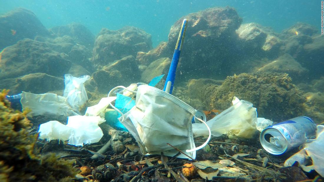 Masks Polluting Our Oceans